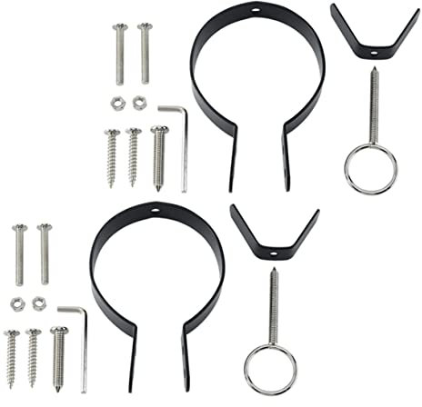 IMIKEYA 2ensembles Accessoires De Support Pour Jambon Espagnol De Fixation Fer Antirouille Remplacement Fiable Pour Porte-jambon à Domicile Facile à Installer