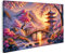 islandburner Prime Bild auf Leinwand Gelassenes Japan Kirschblüten in Blüte magische Saison Bilder Wandbilder Poster