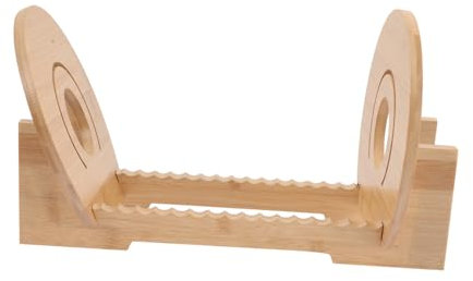 SHINEOFI Porta Dischi in Vinile in Legno Porta Disco Staccabile Organizer Per Album Musicale