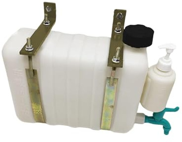 F Fityle Réservoir d'eau avec Robinet, Polyvalent, Grande capacité, Robuste, 9 L, pour camions, véhicules d'extérieur, Conduite, Urgence, 1 Jeu