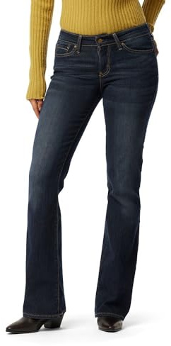 Levi Strauss Signature Gold Women's Modern Bootcut Jeans Mid-Rise Stretch Denim (Also Available in Plus), Stormy Sky-waterless, 12 Regular