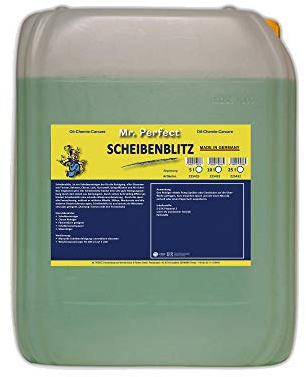 Mr. Perfect® nettoyant pour Pare-Brise, 5L - Nettoyant pour vitres de Voiture, vitres et Tous Types de Verre