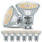 DEIFUA GU10 LED Lampe Warmweiß 3000K 9W 1150 Lumen Ersetzt 120W PAR16 Halogen Leuchtmittel, 6er-Pack, Nicht Dimmbar Reflektorlampen, Flimmerfrei Strahler, Abstrahlwinkel 120° Spot Birnen