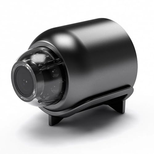 Dioche Mini Telecamera WiFi con Monitoraggio Remoto del Telefono per Visione Notturna per Telecamera di Sicurezza per Rilevamento Mobile Interno Domestico