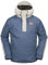 Volcom Herren Jacket Arthur Longo 20k Pullover Anarok Hooded Snowboard Jacke, Indigo/Mandala-Traum, L