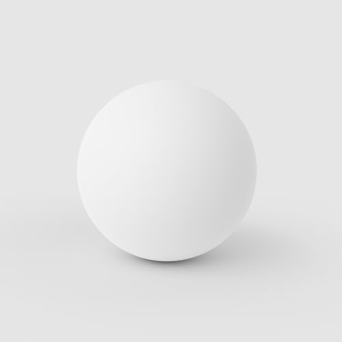 Play Juggling - Balle de jonglage pour Jongleur Modèle Contact Stage Ball - Couleurs UV (90mm (180gr) - Blanc