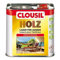 CLOUsil Holzlasur Holzschutzlasur für außen edelgrau dunkel Nr. 26, 2.5L: Wetterschutz, UV-Schutz, Nässeschutz und Schimmel für alle Holzarten - in verschiedenen Farben