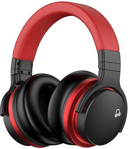 Million Sold Classic E7 Active Noise Cancelling Headphones with Upgraded HD Sound, Wireless Bluetooth Headphones Over The Ear Unequaled Comfort, Vivid Deep Bass, for Home Office Travel Birthday Gift