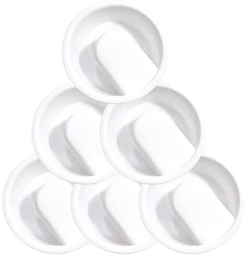 Healifty Water Jug Lids Replacement Covers 6pcs Made of Sturdy Polypropylene to Isolate Tea Dregs Multi-Function White Practical Design for Household Use Suitable for Daily Use