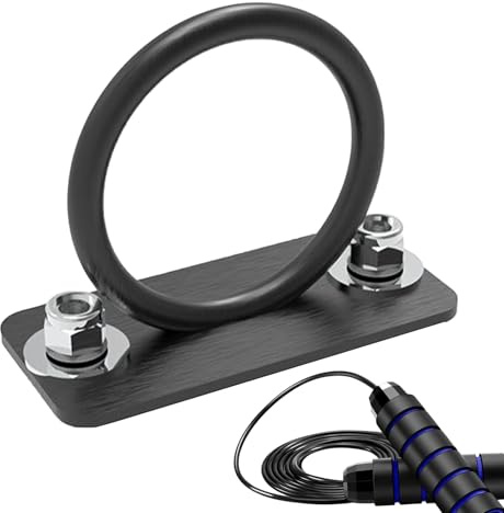 Sghtil Soporte para correas de suspensión | Montaje en pared o techo | Gancho duradero para cuerdas de combate, equipo de entrenamiento y otros accesorios