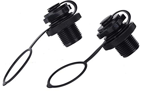 Yosoo Health Gear Schlauchboot Ventil, Austausch des Aufblasbaren Bootsventils, 2 Stück Ersatz des Aufblasbaren Luftventils Schraubluftventil Boston Ventil Für Schlauchboot Poolboot Fischerboote