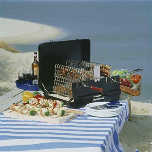 Picknickgrill, Mobiler Holzkohlegrill, Outdoorgrill, Koffergrill System Family von Mr. BBQ®