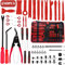 Aohoo Herramientas Kit Desmontar Coche, 280Pcs Kit Mantenimiento de Interiores Automotrices Promoción de Automóviles Remaches Parachoques Lavado de Automóviles Fijación Automóviles Salpicadero