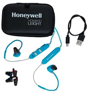 Howard Leight Impact in-Ear PRO 1034109-IE Hear-Through+ Food&Beverage Blister, Blue, Detectable Earmuffs, One Size