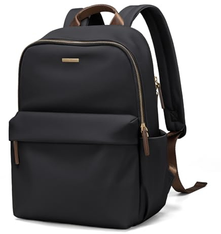 GOLF QUALITY PC-ryggsäck 14 tum, svart, unisex för skola, universitet, arbete, resor och camping
