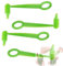 Spiral Screw Slicer, 4 Pcs Multifunctional Squash Cutter for Carrot Cucumber, Manual Spiralizer for Vegetables and Fruit Curler Kitchen Cutting Tools