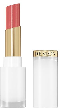 REVLON - Super Lustrous Glass Shine Balm, Barra de Labios Hidratante, Brillo Cristalino, con Ácido Hialurónico, Aloe y Cuarzo Rosa, 003 Honey Shine, 3g