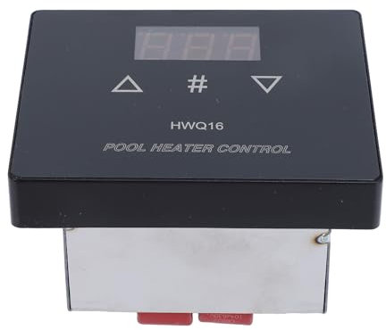 Dispositifs de thermostat de piscine électrique pour l'écran d'affichage numérique Contrôle de l'écran tactile des panneaux de chauffage de la piscine pour baignoire spa et 220 V