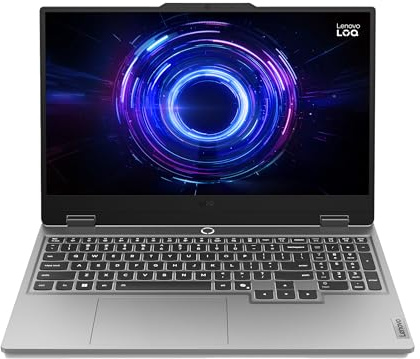 Lenovo LOQ 15IRX10 Gaming Laptop, Intel Core i5-13450HX, 16GB DDR5 RAM, 1TB SSD, NVIDIA RTX 5050 8GB, 15.6 Full HD 144Hz, Windows 11 Home, Luna Grey
