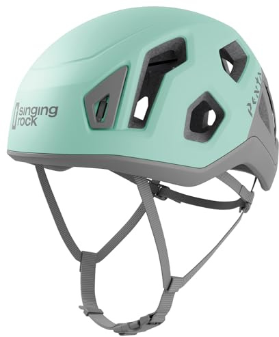 Singing Rock Penta 2 Lightweight Climbing Helmet | Ideal for Sport Climbing, Trad Climbing, and Mountaineering | Mint Medium/Large