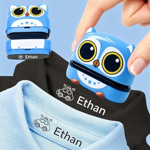 Sello Ropa Niños Personalizado, Sello Nombre Ropa Marcador Ropa Niños Para Ropa Personalizado Niño