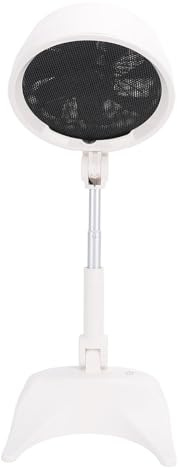 Fockety Cappa aspirante portatile, ventola di scarico da cucinas regolabile con 3 velocità, altezza telescopica e inclinazione di 180°, bassa rumorosità, cappa aspirante da banco