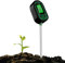 Bekasa Bodenmessgerät 5-in-1 ph Messgerät Erde, PH Bodentest Wert Messgerät, Bodentester Feuchtigkeitsmessgerät Pflanzen PH/Temperatur/Feuchtigkeit/Licht Gartenarbeit, Rasen, Topfpflanze