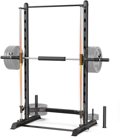 SincMill Squat Rack for Home Gym Bench Press bar Weight Bench Set for Home Gym Power Rack Machines S1000D