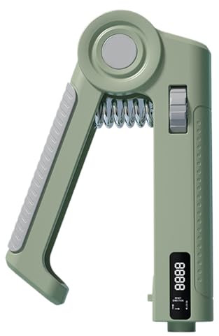 Dinamometro per impugnatura a mano, allenatore di resistenza a mano digitale,Dinamometro a resistenza a presa Elettronica - Misuratore di misurazione 'esercizio a mano regolabile per sport, casa, fitn