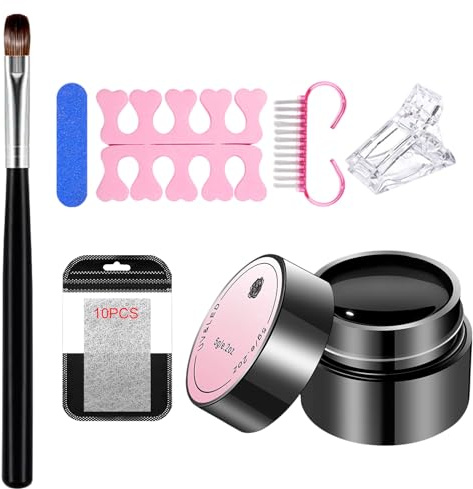 Kit Réparation Ongles Cassés,Colle 5g Pince Lime - Gel Réparateur pour Ongles,Soin Quotidien des Abîmés, Cassés et Fendus pour Femmes et Filles