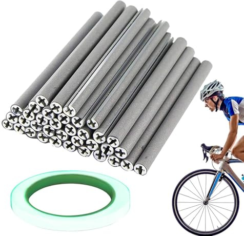 Riflettori per Raggi di Bicicletta - 36 Pezzi Impermeabile Sicurezza Alta Visibilità - Riflettori Per Ruote Ciclismo Notturno | Per Ciclismo Su Strada Di Montagna, Guida Notturna, Ciclisti Adulti E Ba