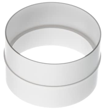 Ø 125mm Röranslutning - Anslutning Ventilationsrör - PVC Plast