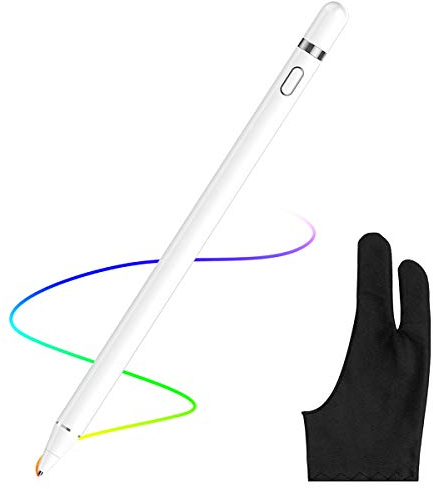 AICase Universal-Stift mit Touchscreen, Spitze 1,45 mm, 10 Stunden Spielzeit und 30 Tage Standby-Zeit, wiederaufladbarer Stylus für jeden Touchscreen
