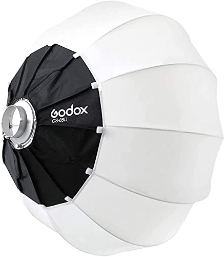 Godox CS-85D Laternen-Softbox 85,5-Zoll-Soft-Lighting-Modifikator für Godox SL-60W SL150W II FV150 AD300PRO AD400PRO AD600BM VL150 VL300 und andere Bowens Mount Light