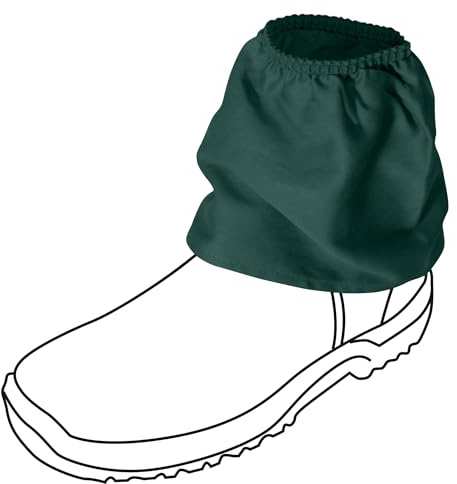 Oz OverBoots Reusable Ankle Boot Covers – Sox Savers Overshoes for Work Boots, 100% Work-Grade Cotton Drill, Keeps Dirt & Mud Out | One Size – Gift for Farmers, Gardeners, Horse Riders