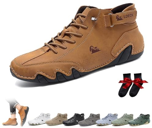 Bottes hautes italiennes faites à la main pour hommes, chaussures d'extérieur minimalistes Beck, respirantes, antidérapantes, décontractées, pieds nus, pour la marche, la randonnée, la conduite, botte