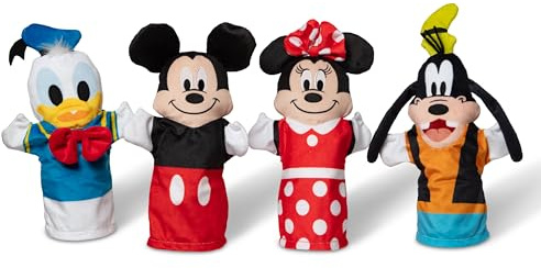 Melissa & Doug Disney Mickey Mouse & Friends Soft & Cuddly Hand Puppets