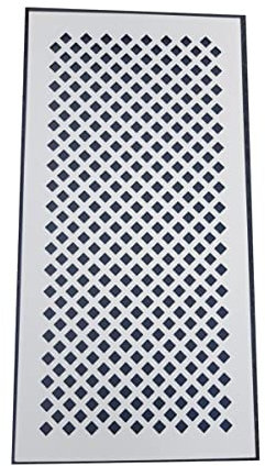 MDF Radiator Cover Decorative Screening - Grille - Panels (4 x 2 Feet - 1215 x 610 mm) (Diamond)