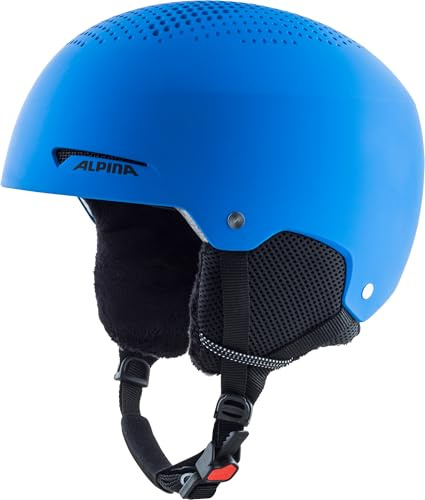 ALPINA Unisex - Barn, ZUPO Skidhjälm, blue matt, 54-58 cm