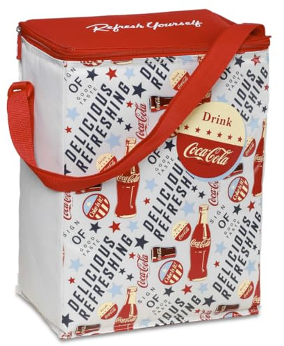 Coca-Cola Fresh 15 Kühltasche, 15 L, Coca-Cola Design für Picknick, Freizeit und Snacks