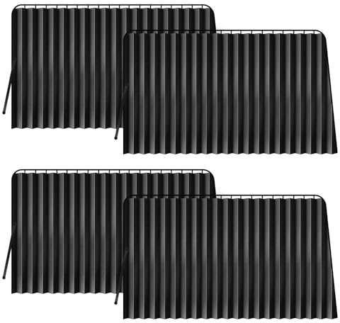 DZPFDC 4 Stück Sonnenschutz Auto Seitenscheibe für Smart#1 2023-,Sonnenschutz Auto,Auto Sonnenschutz Seitenscheibe,Sichtschutz Fenster