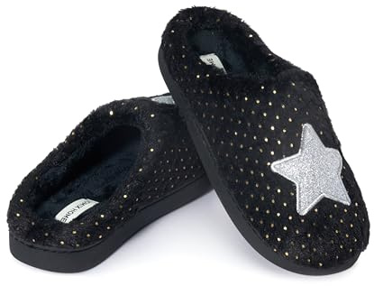 JOMIX Ciabatte Donna Invernali da Casa Pantofole Pelose Calde Flat Termiche Comode e Morbide