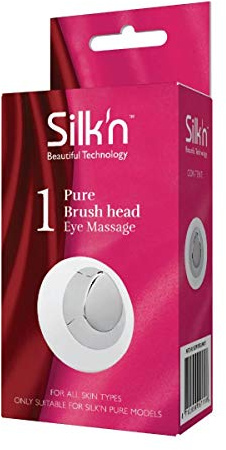 Silk'n Pure – Masajeador de ojos – Para tensar la piel y aliviar las ojeras – Limpieza facial – Masaje de la piel