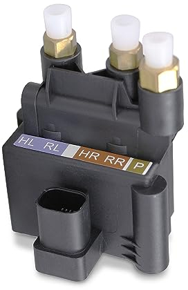 BESTPRICE 1x Blocco valvole sospensione pneumatica incl. guarnizioni Compatibile con MERCEDE CLS (C218) (X218), Classe E (W213) (S213), Classe R (W251, V251), SPRINTER 3.5-t Bus (B906) 3-t Bus (B906)