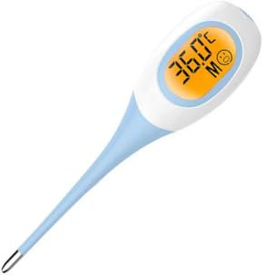 Noondl Basal Ear Rectal Thermometer Nhs Approved Uk Quick Read Display Sensitivity Accurate Response