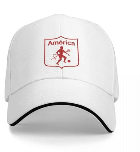 HEBUOUI Gorra de béisbol Unisex Personalizada Y2K America de Cali Diablos Rojos Los Escarlatas Gorra de béisbol Casco Masculino Sombreros para Mujer Regalo al Aire Libre para Hombre