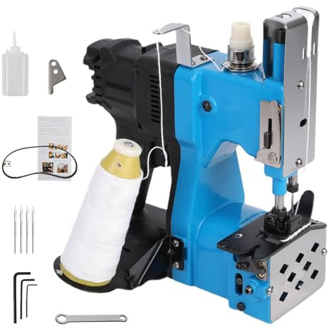 Machine À Coudre Portable Compatible avec Makita Batterie 18V | Sac électrique Machine de Fermeture Closer Stitcher Sac D'emballage Électrique Couture Coudre Couture de Sacs Portables