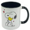 Peanuts Tasse | Snoopy Woodstock | kleine Geschenke für Frauen, Männer oder Kinder | Weihnachten | verschiedene Designs | Kaffeetasse | Teetasse | 330 ml (schwarz/weiß, 330 ml, Peanuts)