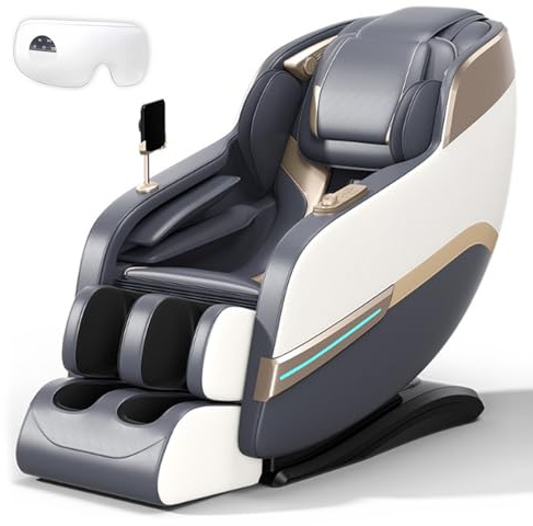Fauteuil De Massage 4D Complet, Conception SL-track Intelligente Pour Usage Domestique Massage Par Pétrissage Multimode Convient Aux Salons Et Aux Bureaux