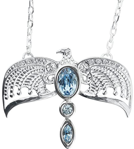 Harry Potter Sterling Silver Diadem Necklace Embellished with Swarovski® Crystals